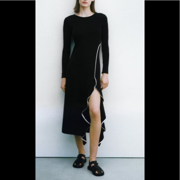 Zara Ruffled midi dress - Picture 7 of 7